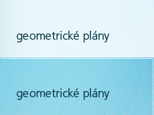 geometrické plány