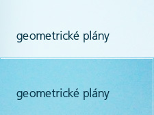 geometrické plány